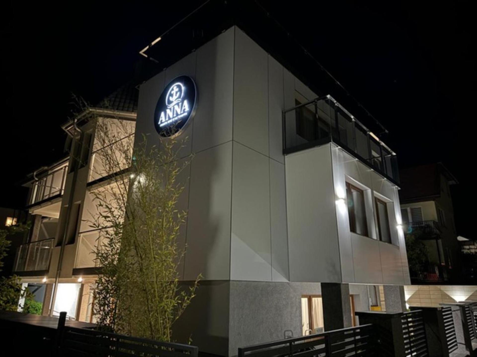 Hotel Anna Mielno Мельно Экстерьер фото